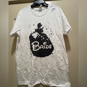 Nwot! Womens bride tshirt